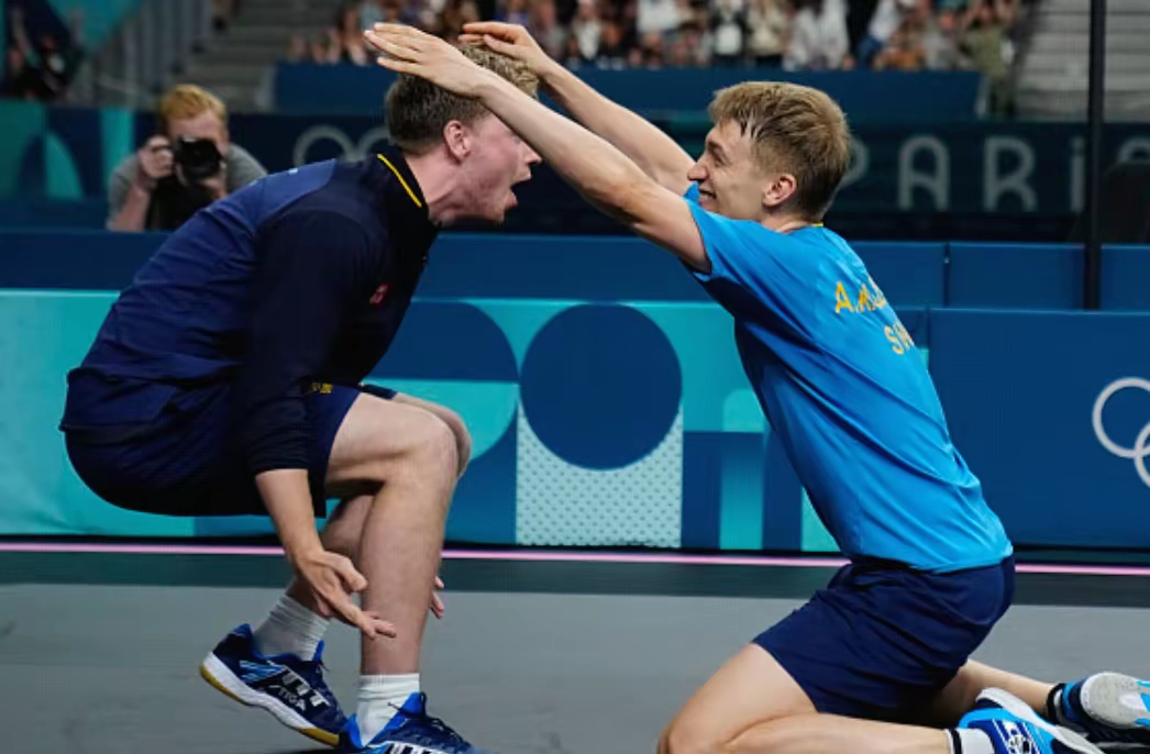 关于瑞典乒乓球队绝杀英国乒乓球队，张本智和制霸全场的信息